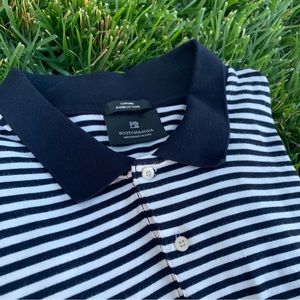 ⭐️ Scotch & Soda Striped Polo Shirt Contains Bamboo Yarn MENS Large Long